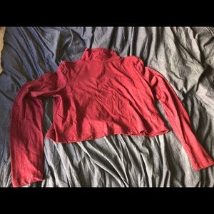 Wild Fable Cropped Turtleneck Shirt